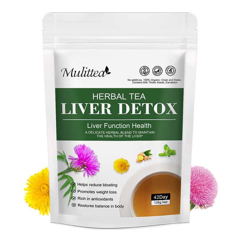 Mulittea Liver Detox Tea with  - Dandelion Detox Tea のレビューと価格