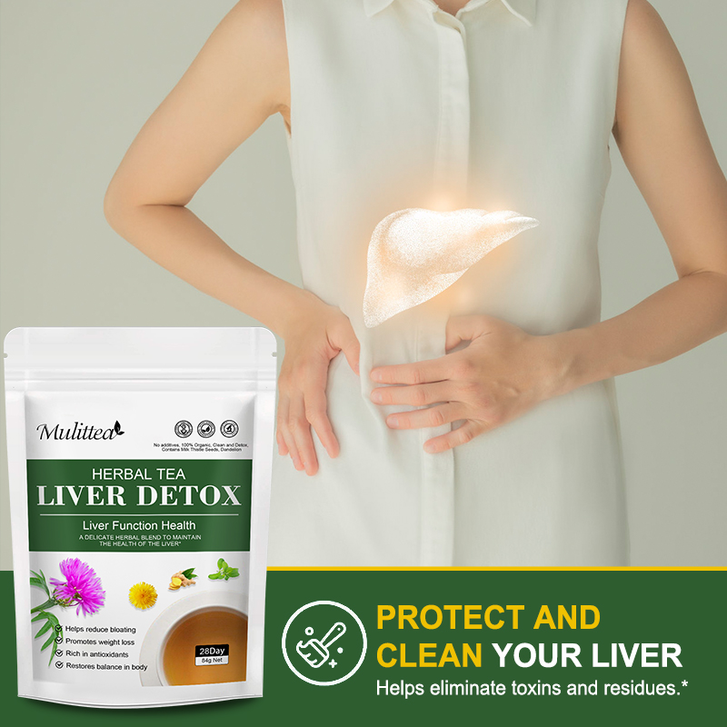 Mulittea Liver Detox Tea with  - Dandelion Detox Tea のレビューと価格