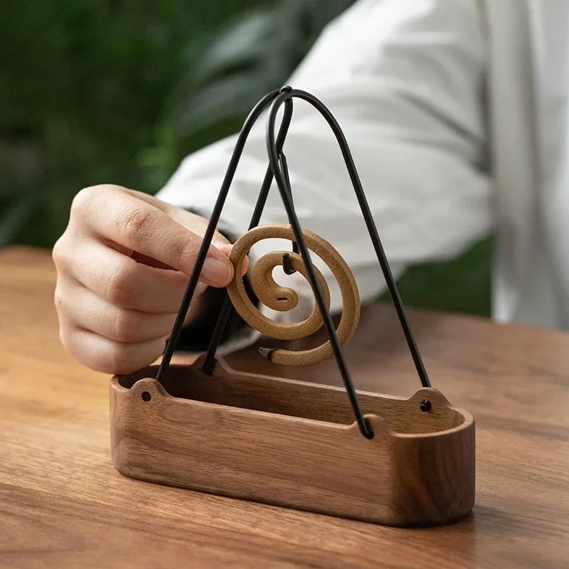 Wooden Mosquito Coil Holder fo - Tulsi Holy Basil のレビューと価格