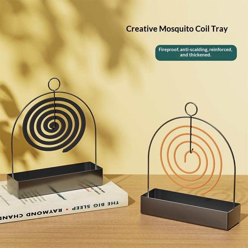 Metal Mosquito Coil Holder wit - Tulsi Holy Basil のレビューと価格