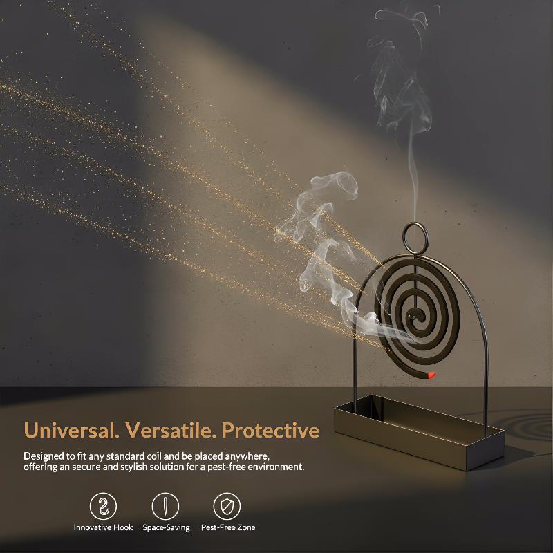 Metal Mosquito Coil Holder wit - Tulsi Holy Basil のレビューと価格