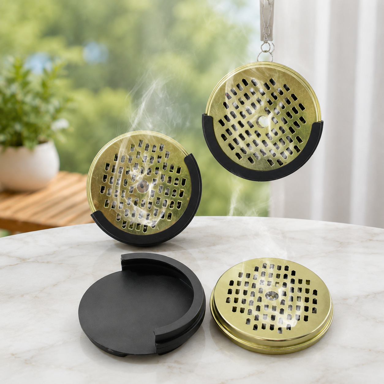 Outdoor Mosquito Coil Holder R - Tulsi Holy Basil のレビューと価格
