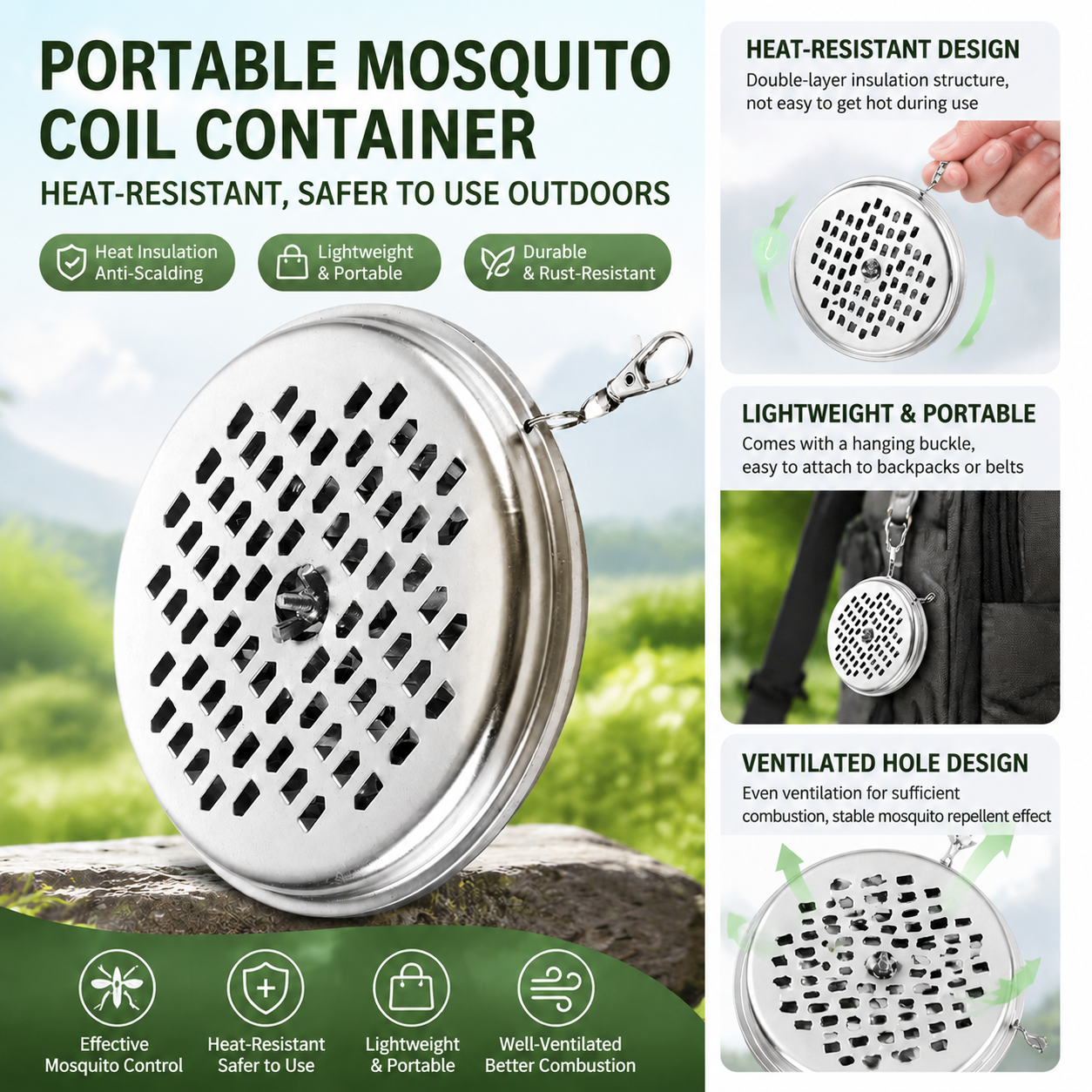 Outdoor Mosquito Coil Holder R - Tulsi Holy Basil のレビューと価格