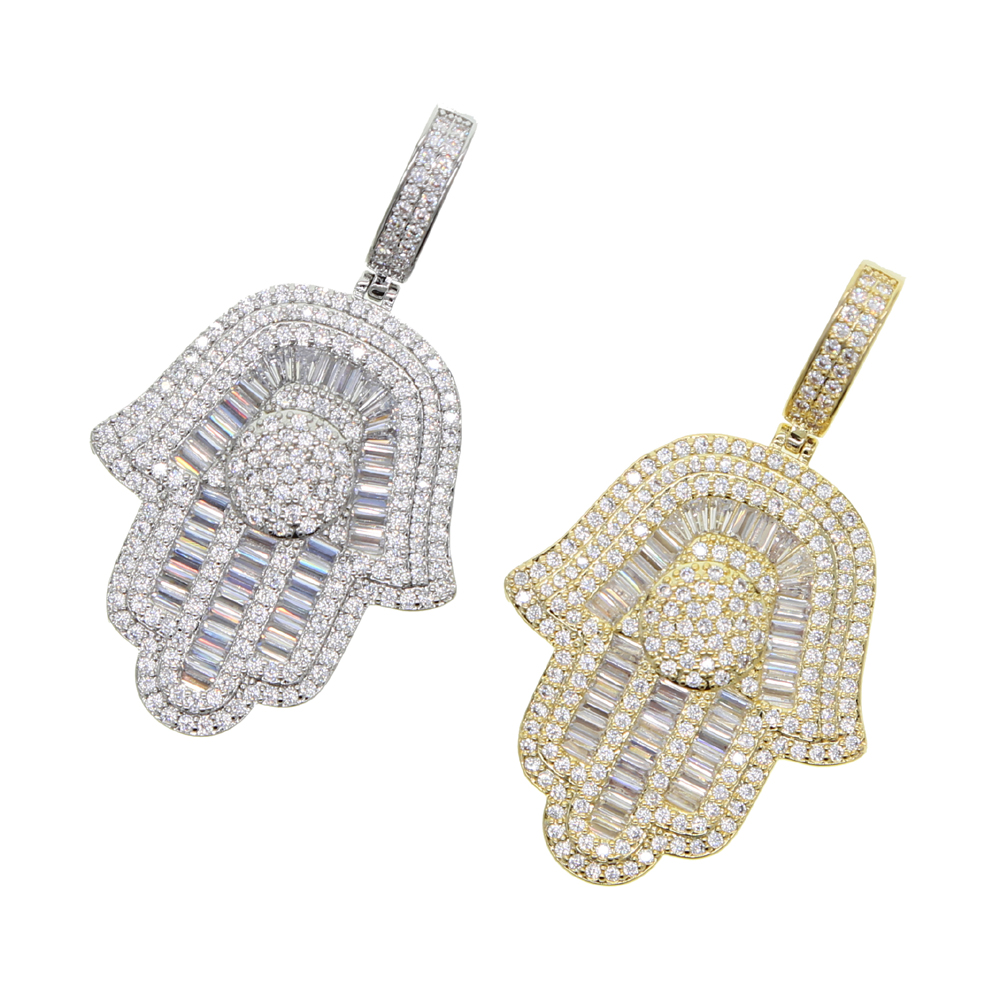 New Hamsa Hand Pendant Necklac - Tulsi Holy Basil のレビューと価格