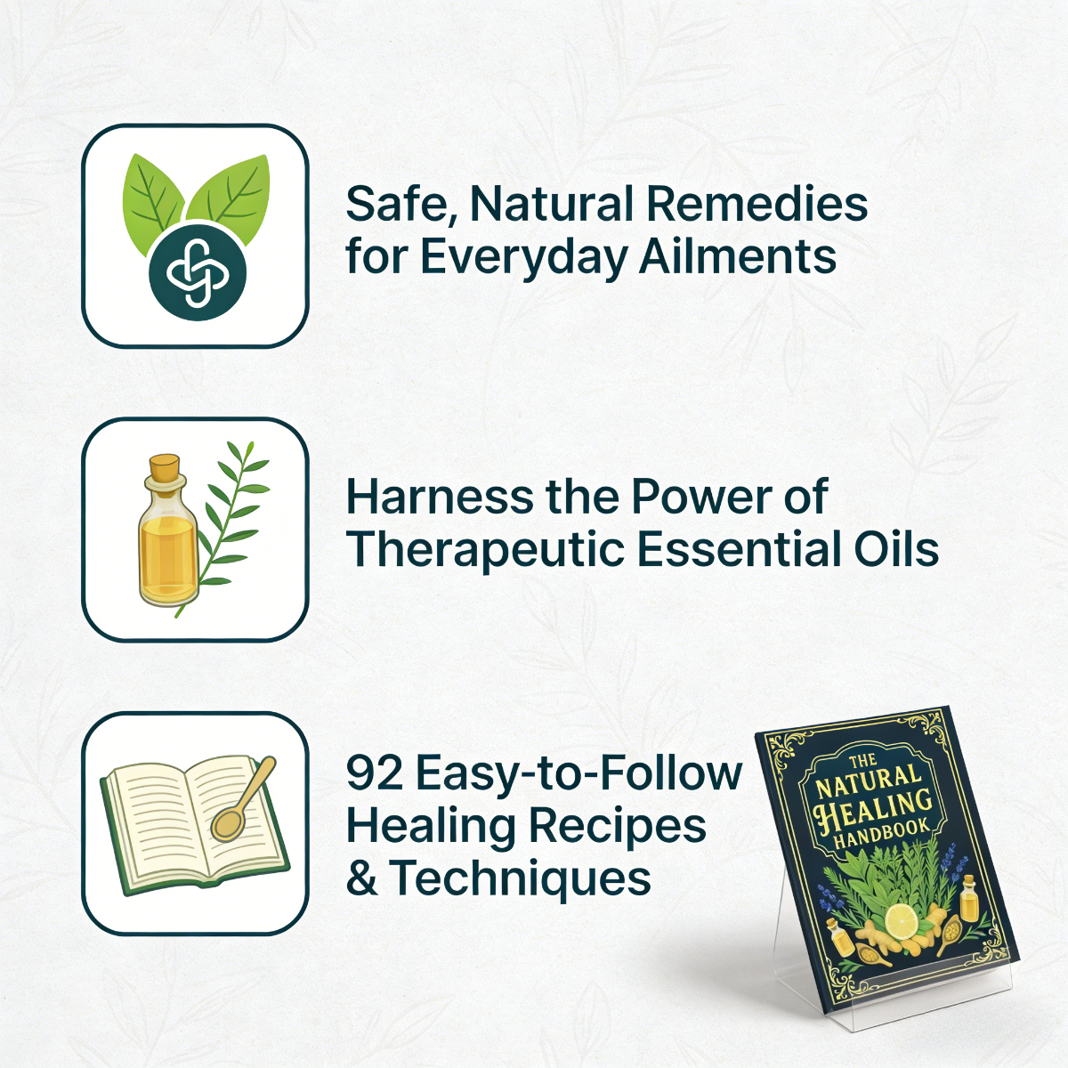 The Natural Healing Handbook:  - Herbal Wellness Remedy のレビューと価格