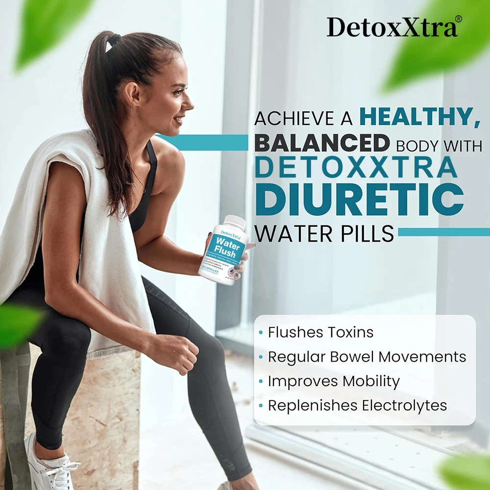 Herbal Diuretic Capsules, Wate - Dandelion Detox Tea のレビューと価格